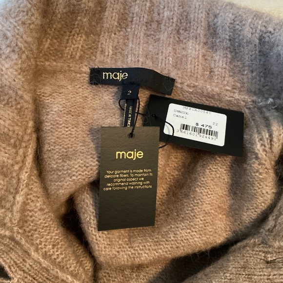 MAJE NWT - Wool Blend Cardigan - Picture 6 of 8